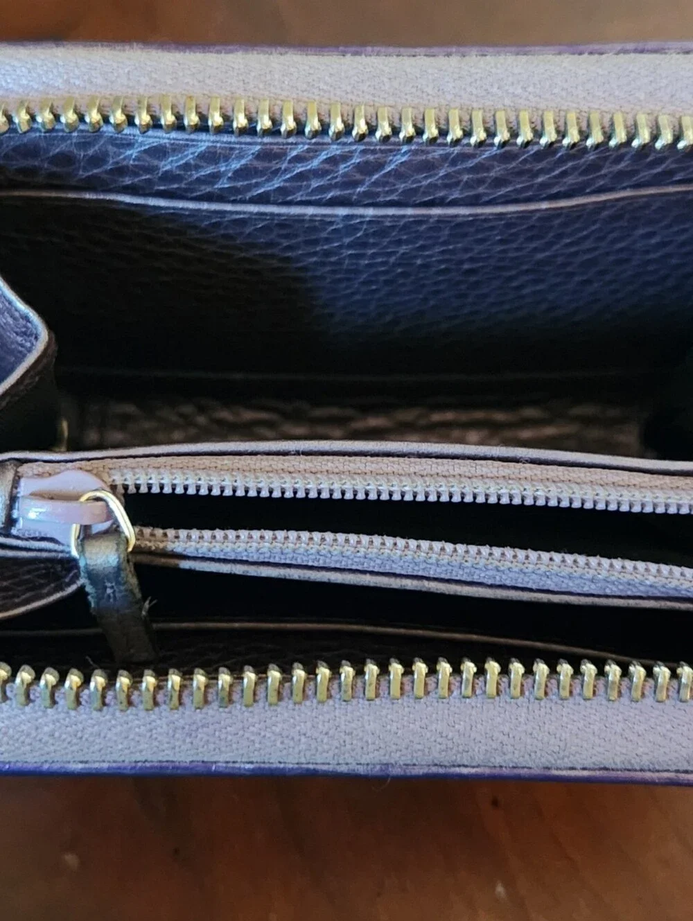 Gucci Soho Disco Leather Zip Coin Purse Wallet - Picture 6 of 9